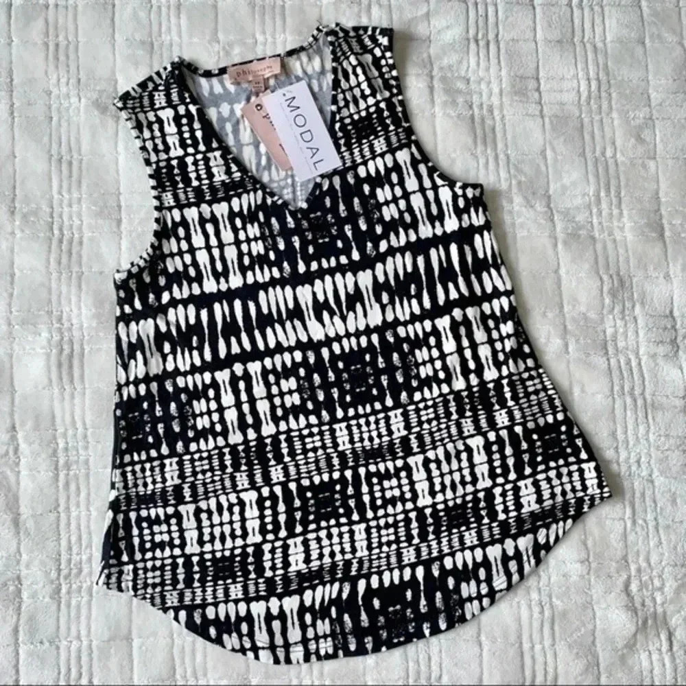Philosophy Abstract Printed Tank​